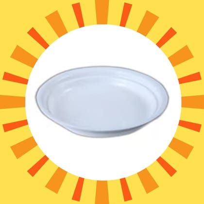 Free Gift - 5 Inch White Premium Round Trays - To keep under the Pots - Flash Sale