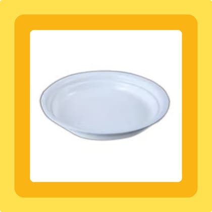 Free Gift - 4 Inch White Premium Round Trays - To keep under the Pots - Flash Sale