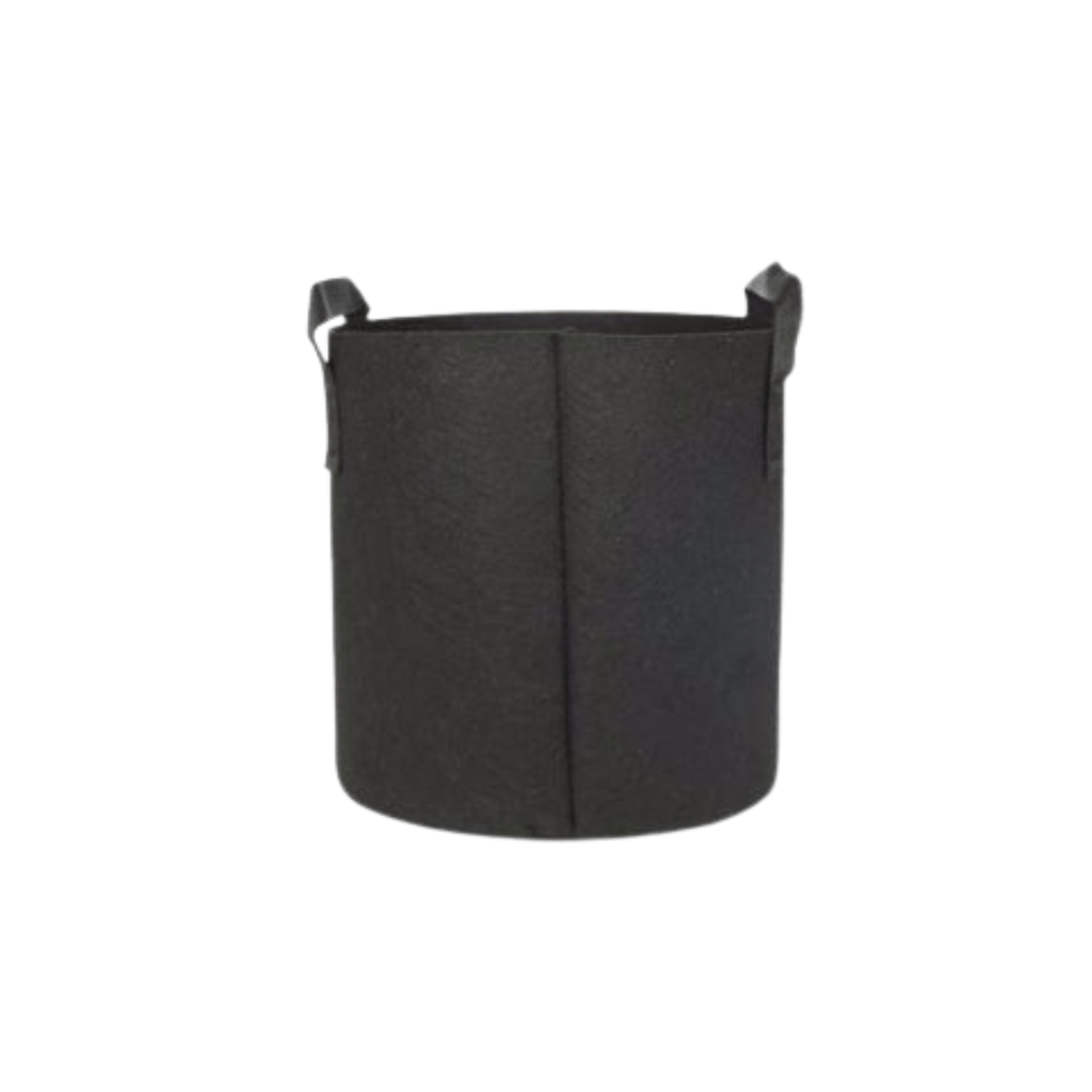 Buy Urvann 6x6 Inch Round Grow Bag – 400 GSM Heavy Duty Geo Fabric, Breathable, Reusable Planter for Home Gardening Online | Urvann.com Urvann 6x6 Inch Round Black Grow Bag – 400 GSM Heavy Duty Geo Fabric, Breathable, Reusable Planter for Home Gardening