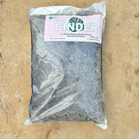 Washed Cinder - Excellent for Roses, Cactus, Succulents, Adenium and Bonsai  - 1kg