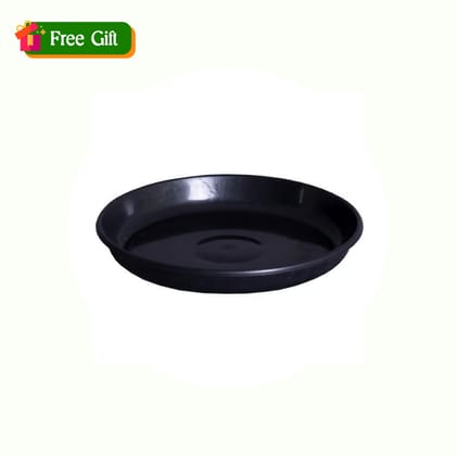 Free Gift - 6 Inch Black Premium Black Tray - To keep under the Pot - Flash Sale