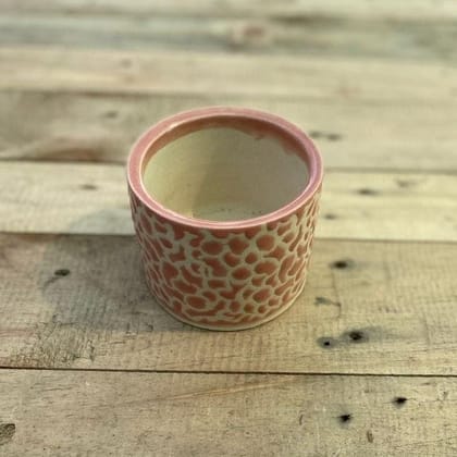 Buy 4 Inch Designer Glass Ceramic Pot (any colour) Online | Urvann.com