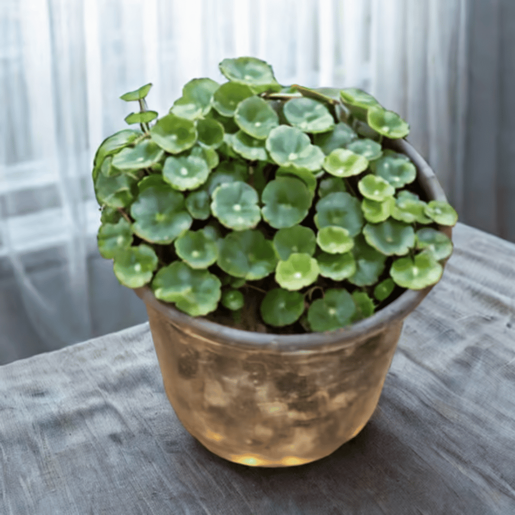 Brahmi Dollar / Pennywort / Coin Plant in 4 Inch Nursery Pot Brahmi Dollar / Pennywort / Coin Plant in 4 Inch Nursery Pot
