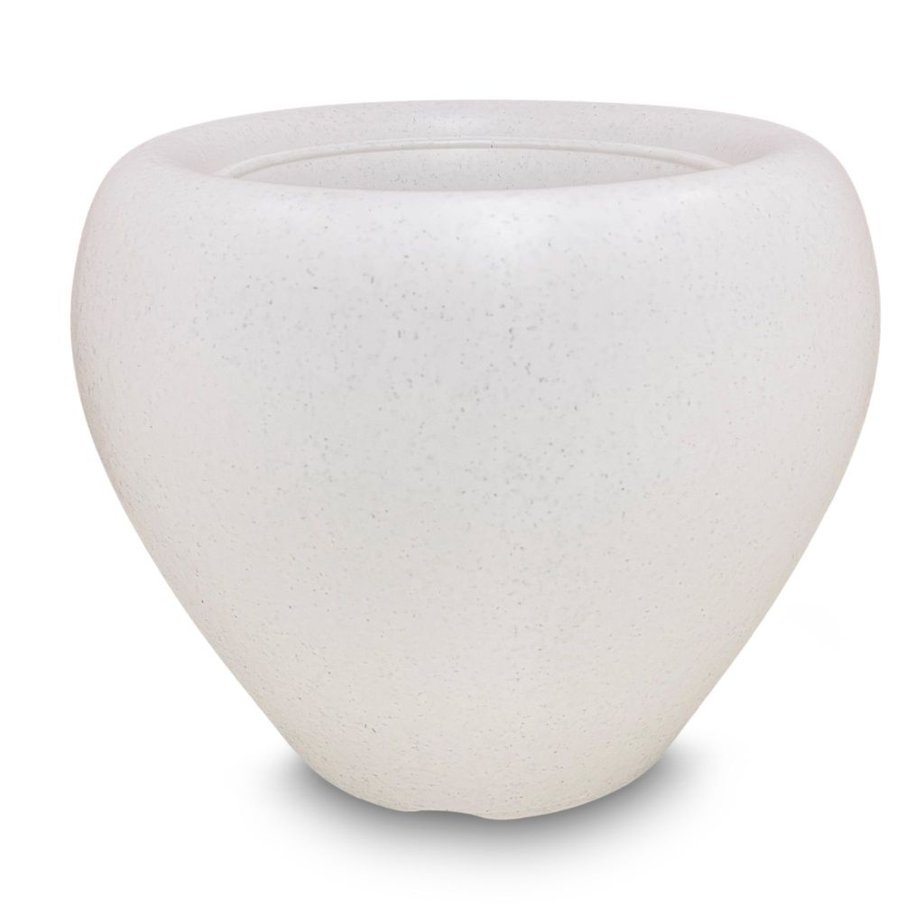 Buy 4 Inch White Apple Plastic Pot Online | Urvann.com 4 Inch White Apple Plastic Pot