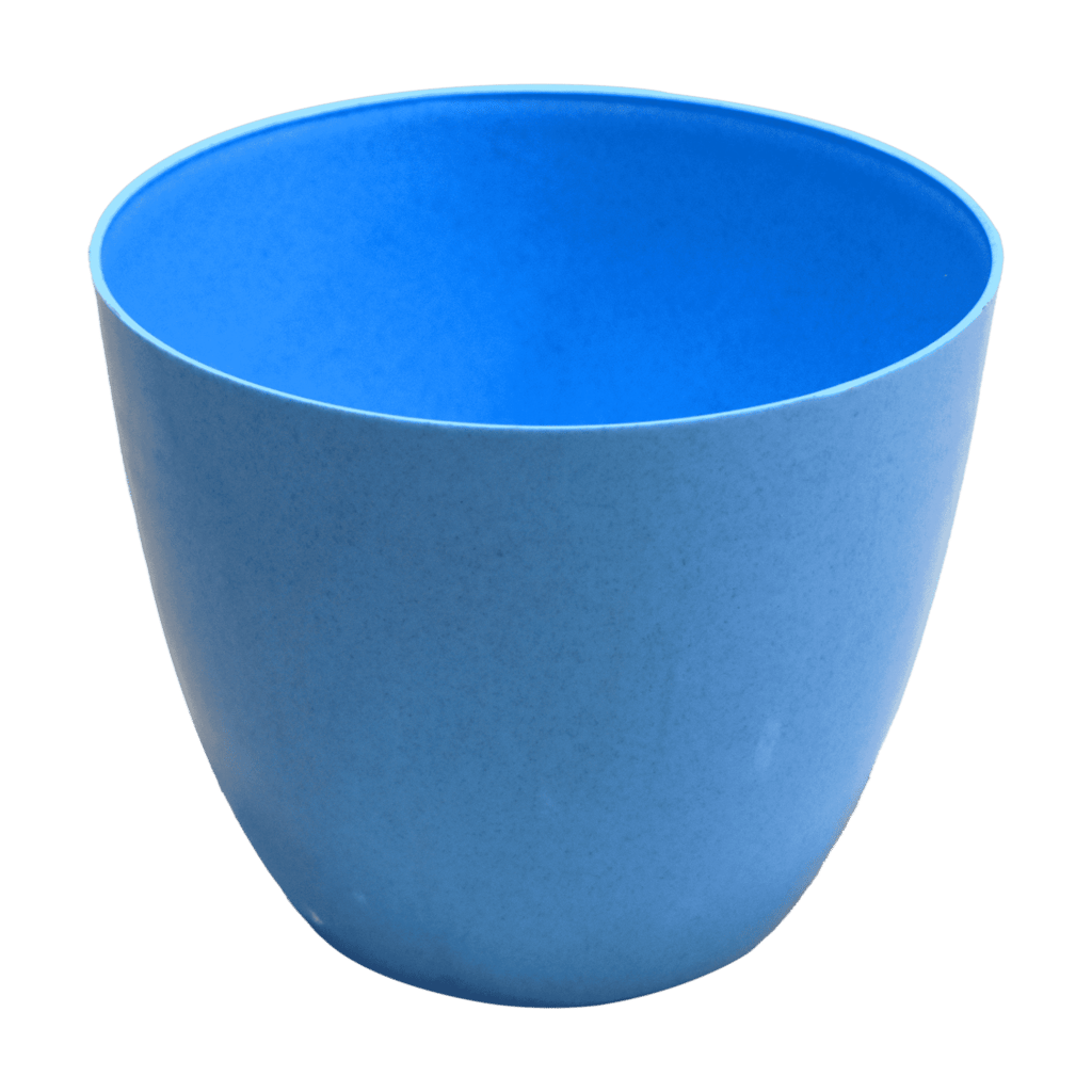 4 Inch Dark Blue Premium Orchid Round Plastic Pot
