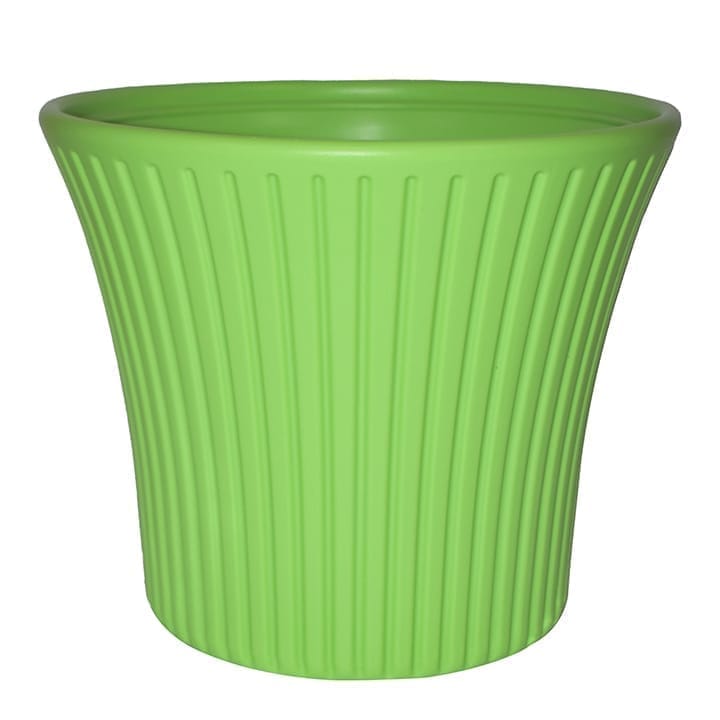 8 Inch Green Sunrise Plastic Pot