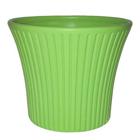 8 Inch Green Sunrise Plastic Pot