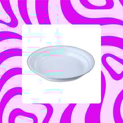 Free Gift - 3.5 Inch White Premium Round Trays - To keep under the Pots - Flash Sale