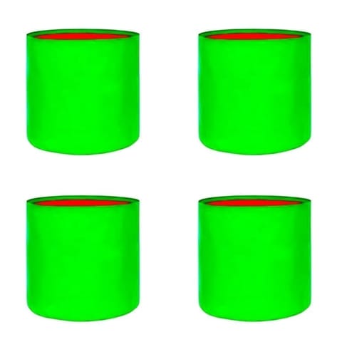 Set of 4 - 9 X 9 Inch KIVO Grow Bag - 260 GSM UV Stabilized Durable Premium material