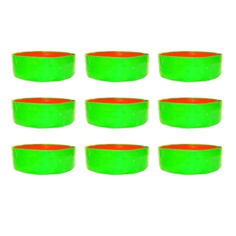 Set of 9 - 24 X 9 Inch Grow Bag - 260 GSM UV Stabilized Durable Premium material