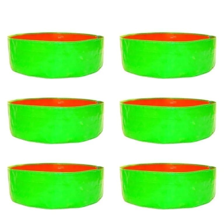 Set of 6 - 24 X 9 Inch Grow Bag - 260 GSM UV Stabilized Durable Premium material