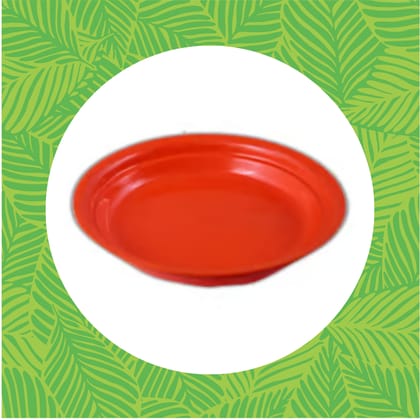 Free Gift - 6.5 Inch Terracotta Red Premium Round Trays - To keep under the Pots - Flash Sale