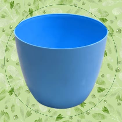 Free Gift - 4 Inch Dark Blue Premium Orchid Round Plastic Pot - Flash Sale
