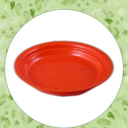 Free Gift - 6.5 Inch Terracotta Red Premium Round Trays - To keep under the Pots - Flash Sale
