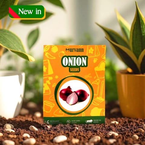 Onion Seeds - GMO Free | Excellent Germination | Easy to Grow | Disease Resistance