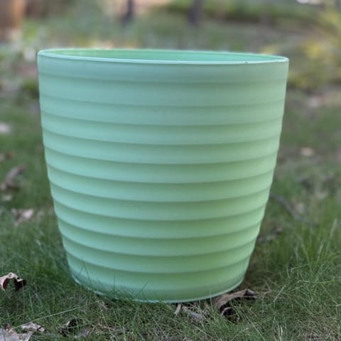6 Inch Pastel Green Avora Premium Plastic Planter