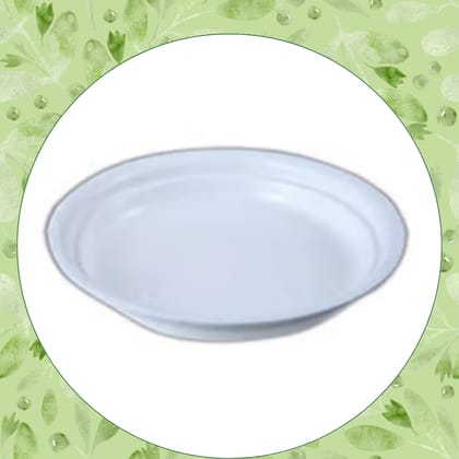 Free Gift - 6.5 Inch White Premium Round Trays - To keep under the Pots - Flash Sale