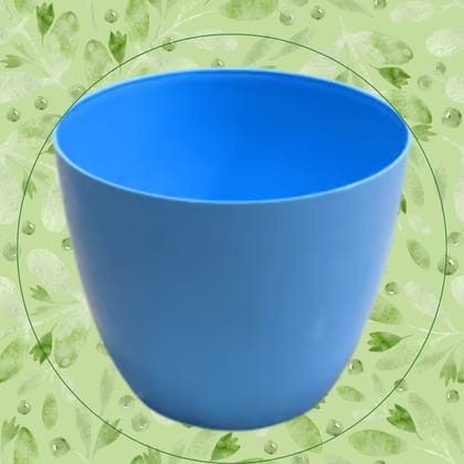 Free Gift - 4 Inch Dark Blue Premium Orchid Round Plastic Pot - Flash Sale