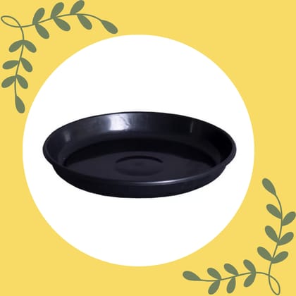 Free Gift - 3.5 Inch Black Premium Black Tray - To keep under the Pot - Flash Sale