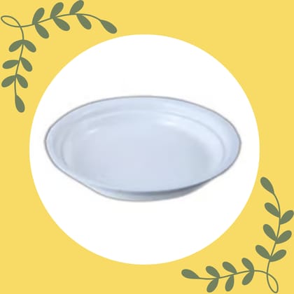 Free Gift - 6.5 Inch White Premium Round Trays - To keep under the Pots - Flash Sale