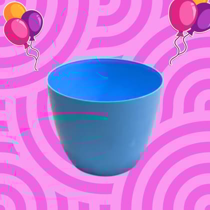 Free Gift - 4 Inch Dark Blue Premium Orchid Round Plastic Pot - Flash Sale