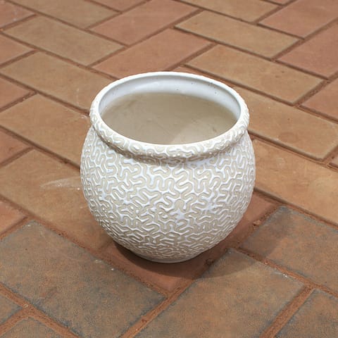 10 Inch Handi Designer Ceramic Pot( Any Colour) (Any Design)