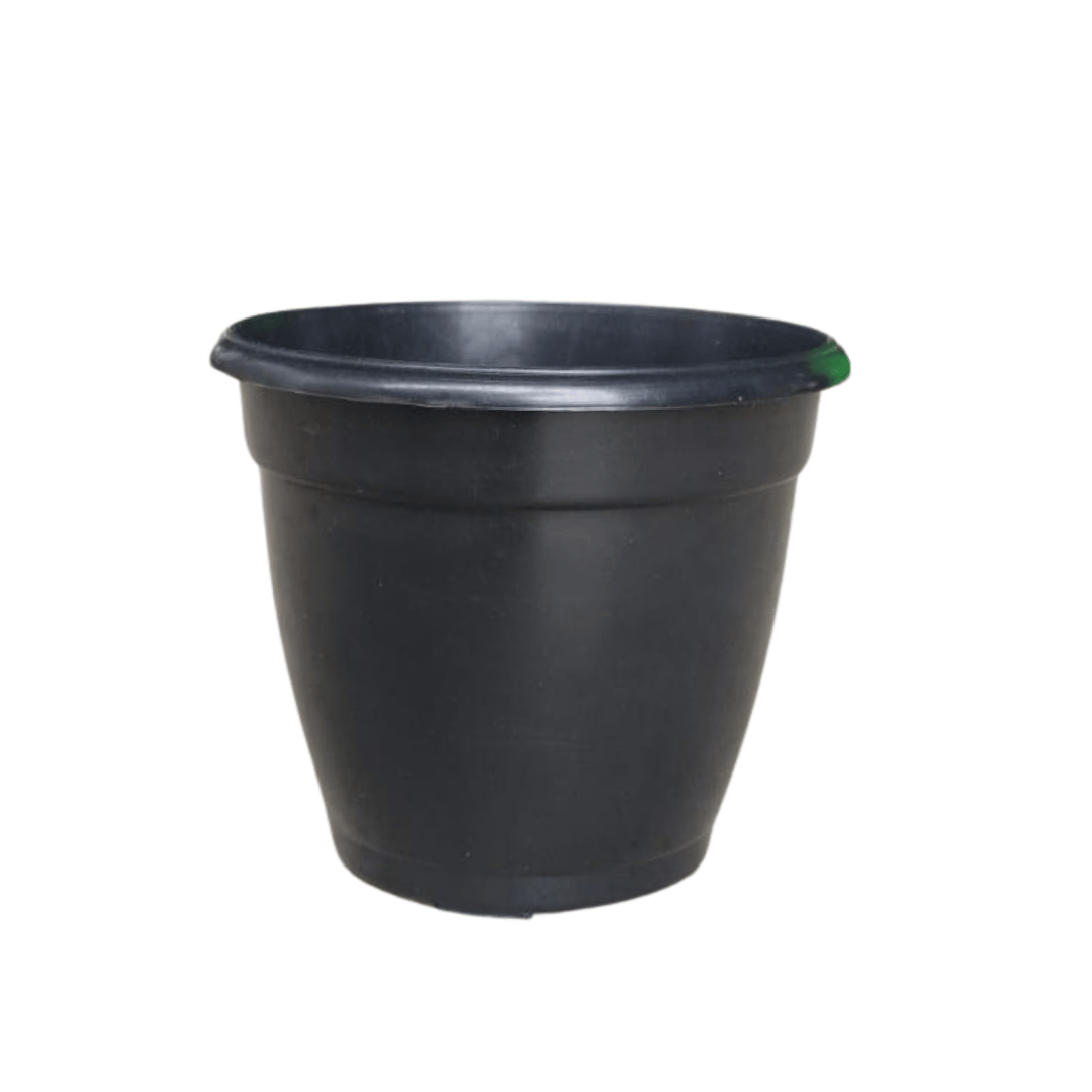 5 Inch Cloudy Black Elora Premium Plastic Planter