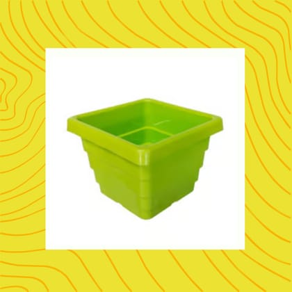 Free Gift - 4 Inch Green Premium Orchid Square Plastic Pot - Flash Sale