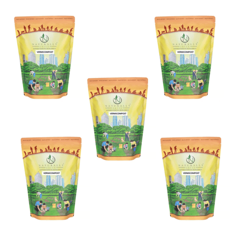 Set of 5 - 1 Kg  Vermicompost  - 5 Kg