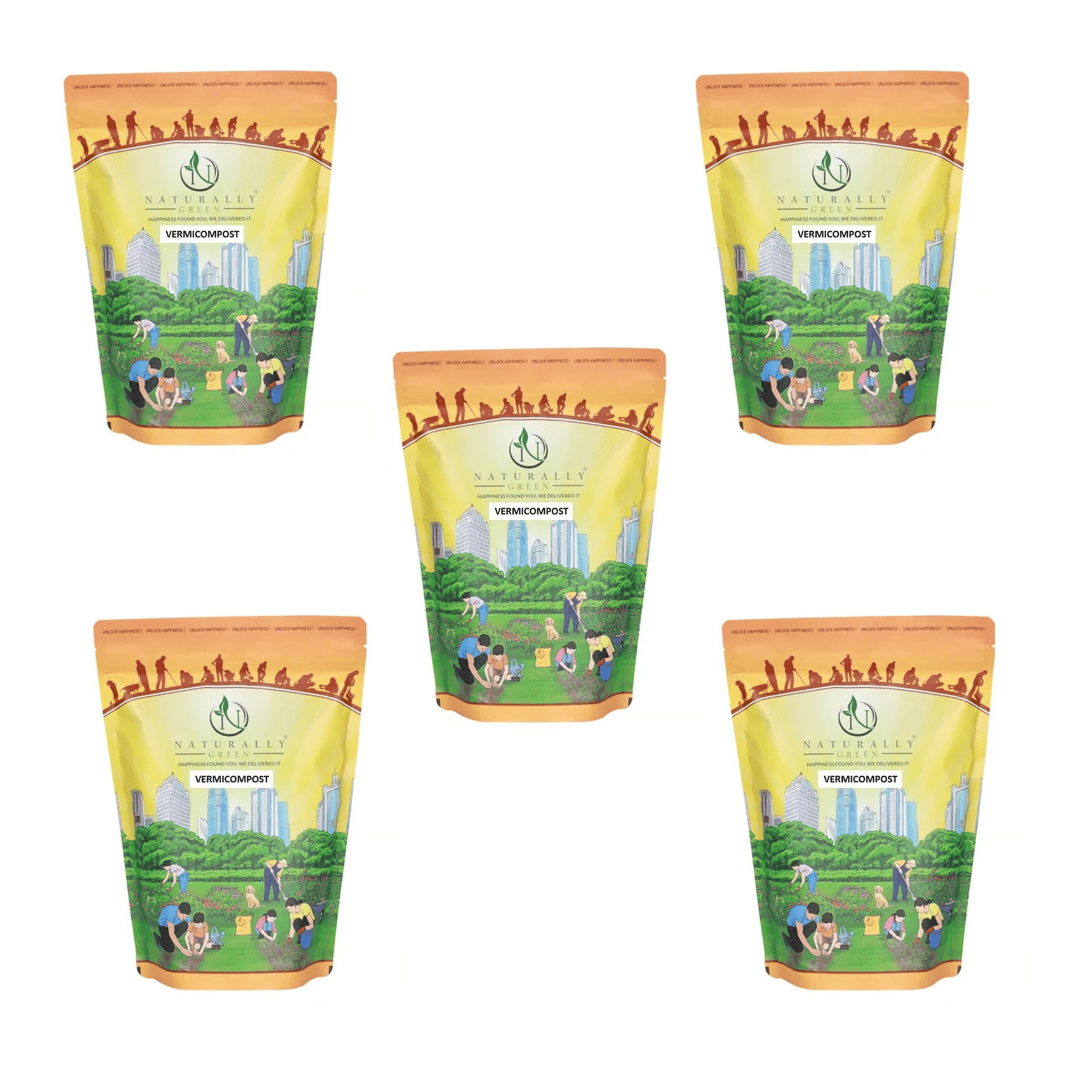 Set of 5 - 1 Kg Vermicompost - 5 Kg