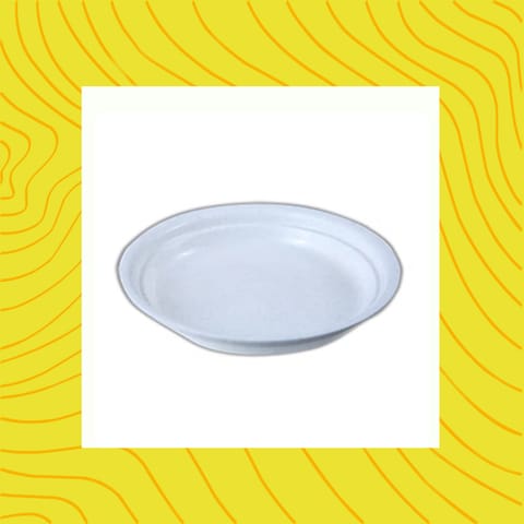 Free Gift - 6.5 Inch White Premium Round Trays - To keep under the Pots - Flash Sale