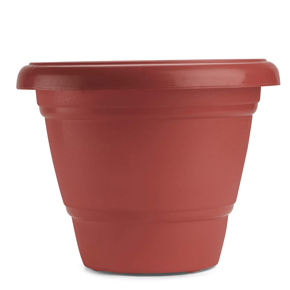 6 Inch Terracotta Red Elite Garden Premium Plastic Planter
