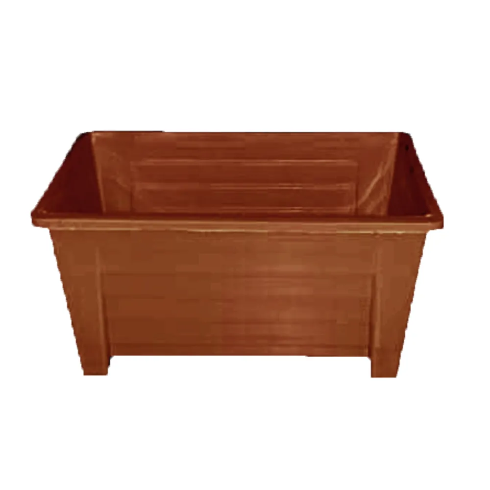 7 Inch Terracotta Red Earthy Dream Premium Plastic Planter