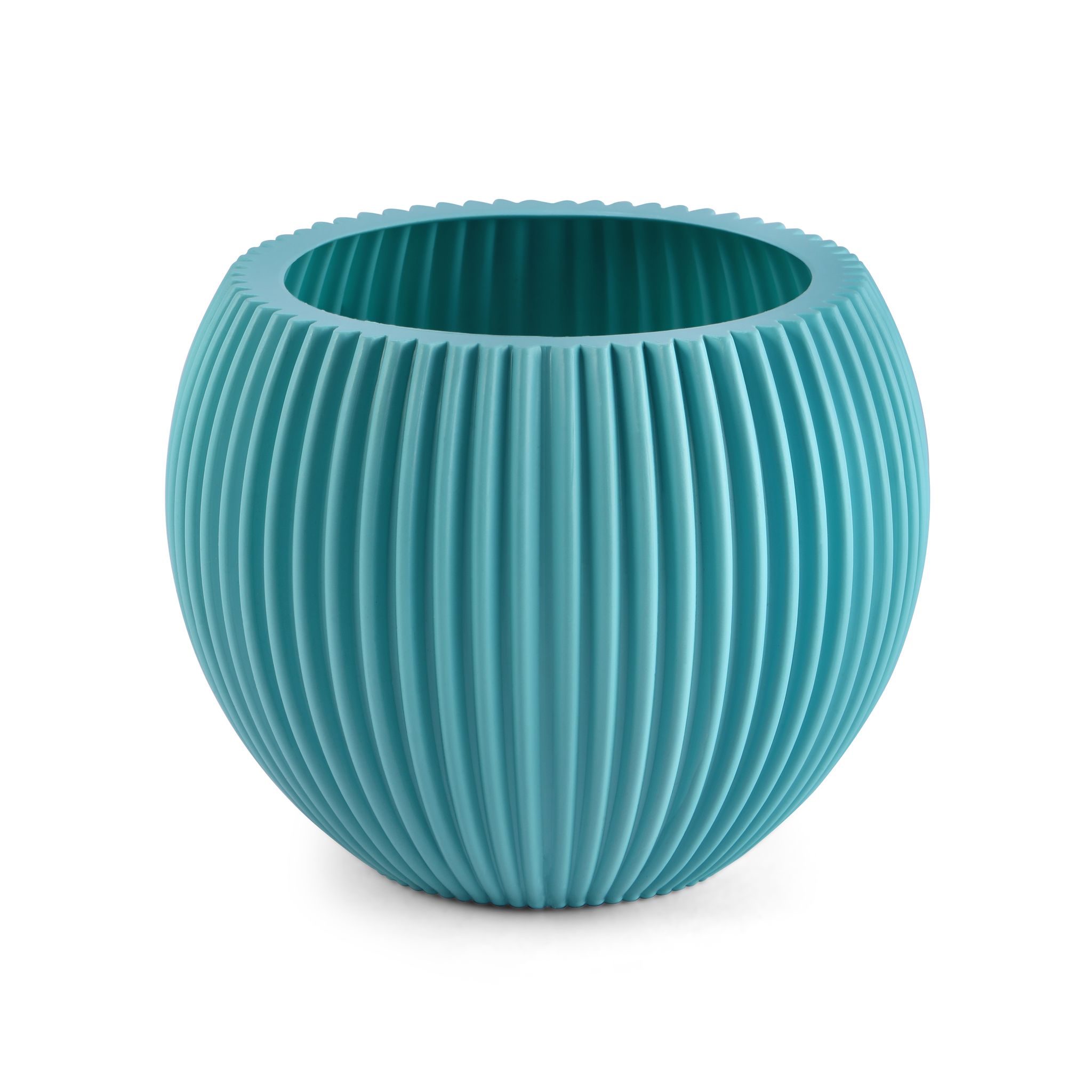 5 Inch Seafoam Teal Sylvan Premium Plastic Planter