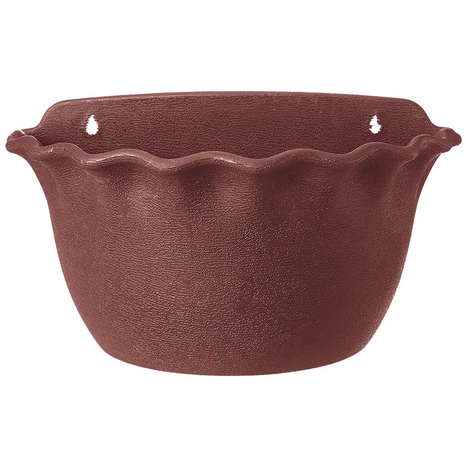 9 Inch Terracotta Red Platinum Earth Set Premium Plastic Planter