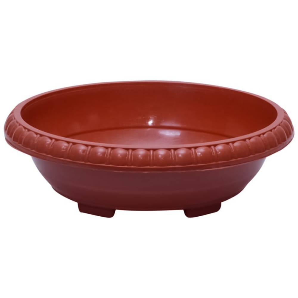 12 Inch Terracotta Red Zen Master Large Premium Plastic Planter