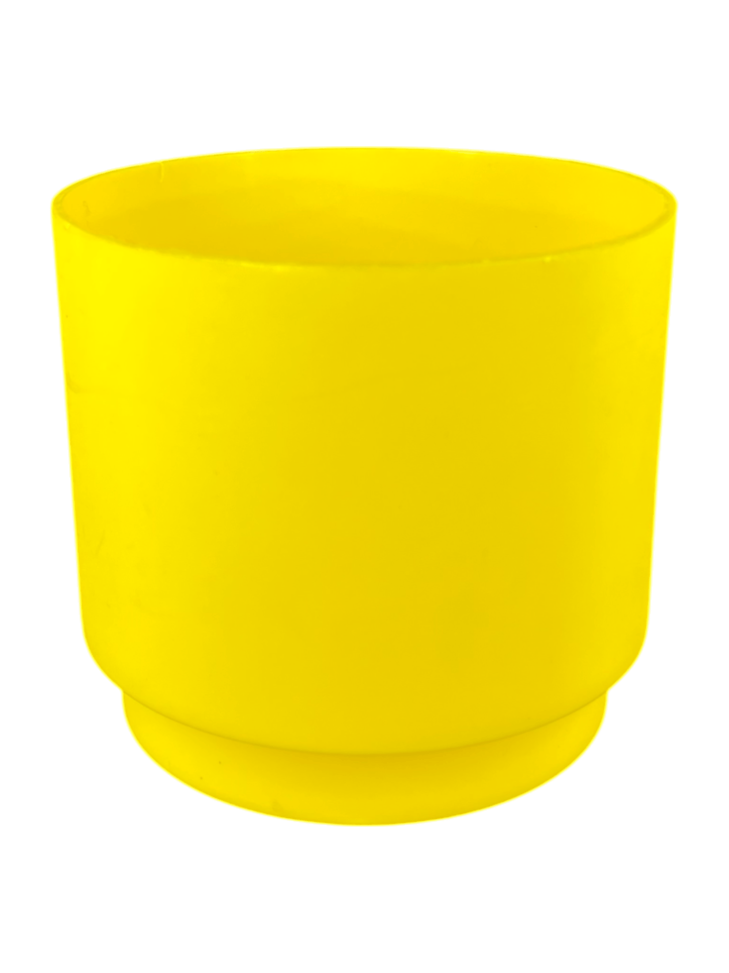 4 Inch Yellow Velora Premium Plastic Planter