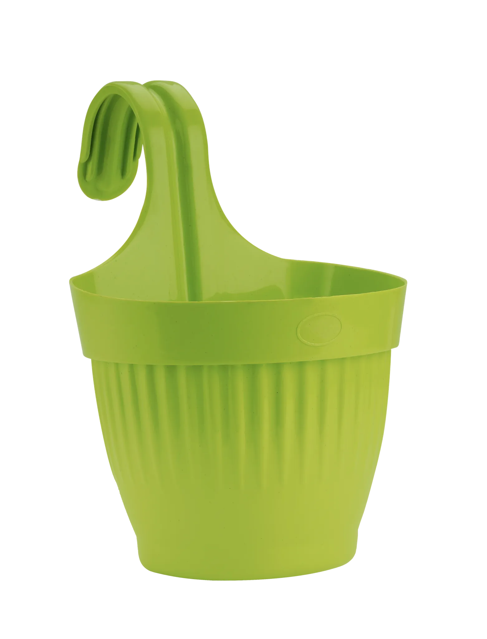 7 Inch Green Euro Premium Plastic Planter