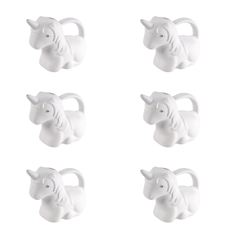 Set of 3 - 2 Ltr White Magic Mist Watering Can
