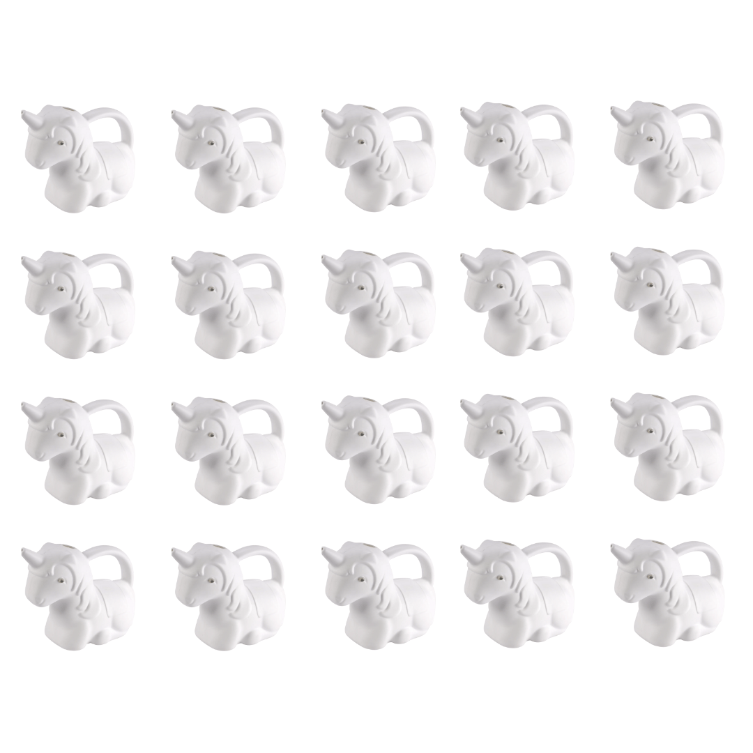 Set of 20 - 2 Ltr White Magic Mist Watering Can