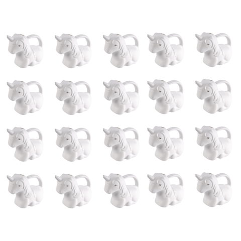 Set of 20 - 2 Ltr White Magic Mist Watering Can