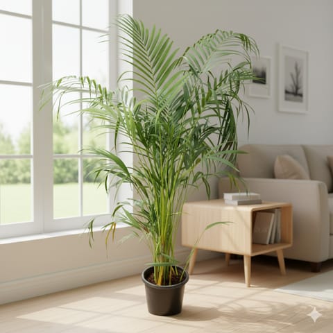 Areca Palm (~ 5 Ft) in 8 Inch Nursery pot