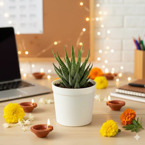Haworthia Zebrina in 3 Inch Nursery Pot
