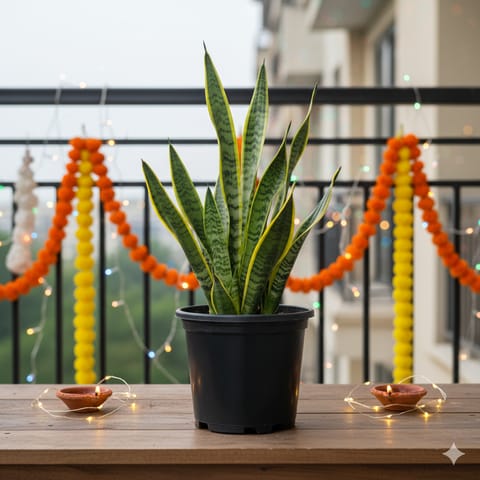 Snake Golden Long in 8 Inch Nursery Pot