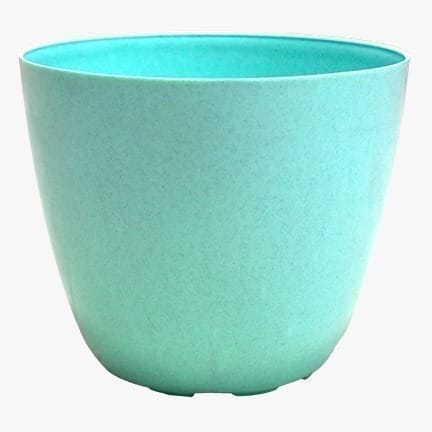 4 Inch Blue Marble Premium Orchid Round Plastic Pot