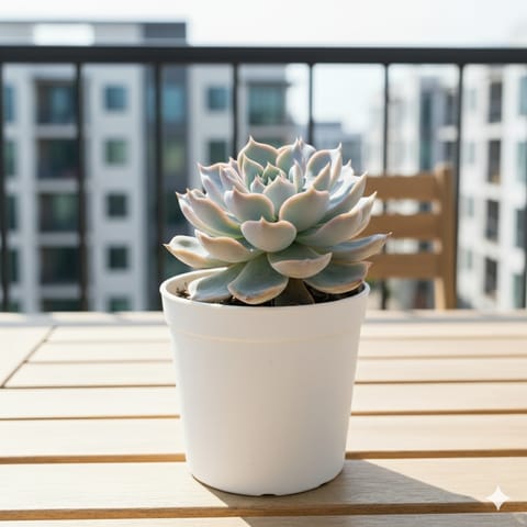 Echeveria Blue Bird Succulent in 4 Inch Nursery Pot