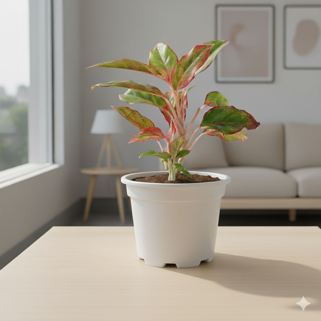 Aglaonema Lipstick in 6 Inch Nursery Pot