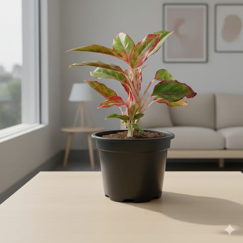 Air Purifying - Aglaonema Lipstick in 6 Inch Nursery Pot