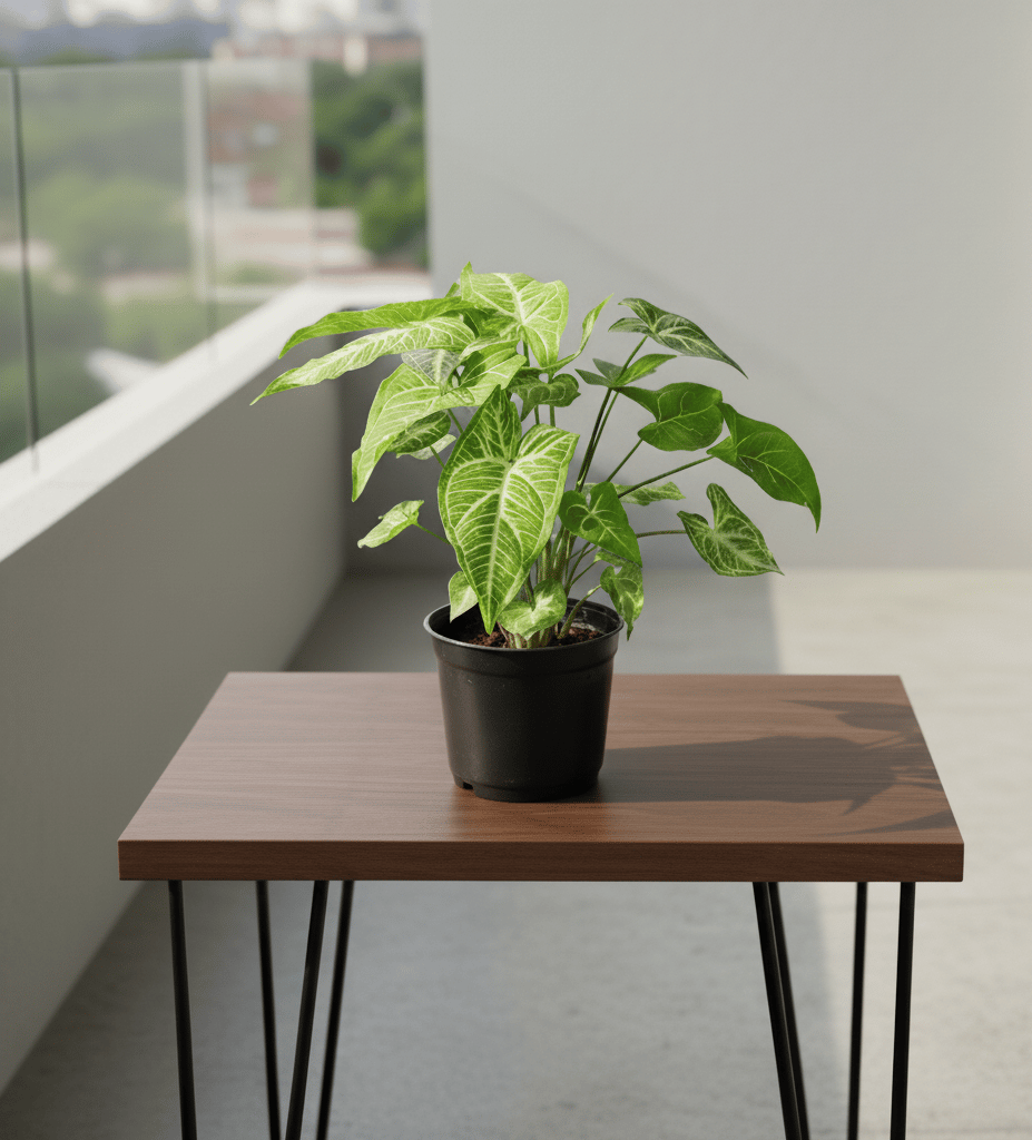 Syngonium Green in 4 Inch Nursery Pot