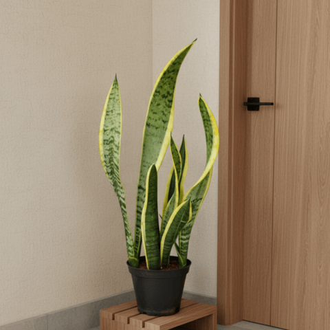 Snake Golden Long (~ 1.5 Ft) in 5 Inch Nursery Pot